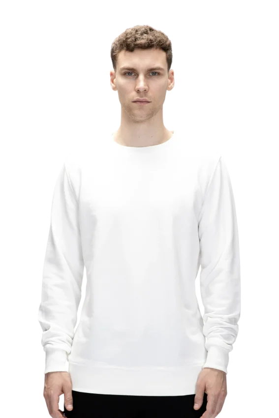 Bad Bear Corner Crewneck Beyaz Erkek Sweatshirt - 1