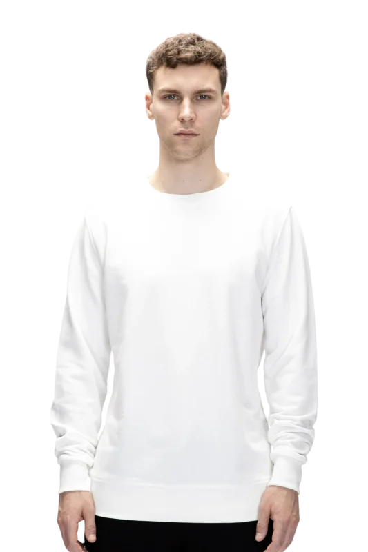 Bad Bear Corner Crewneck Beyaz Erkek Sweatshirt 