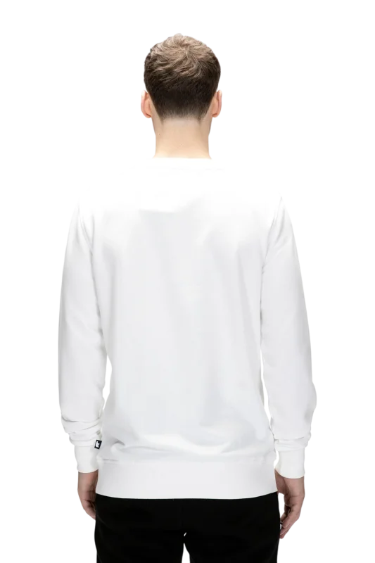 Bad Bear Corner Crewneck Beyaz Erkek Sweatshirt - 3