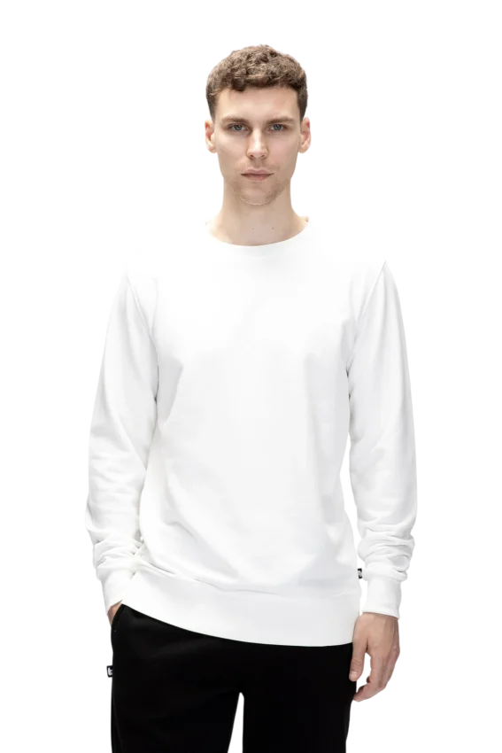 Bad Bear Corner Crewneck Beyaz Erkek Sweatshirt - 4