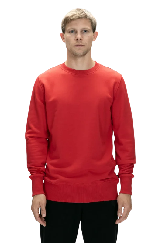 Bad Bear Corner Crewneck Kırmızı Erkek Sweatshirt - 1