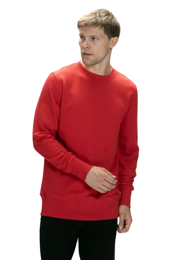 Bad Bear Corner Crewneck Kırmızı Erkek Sweatshirt - 2