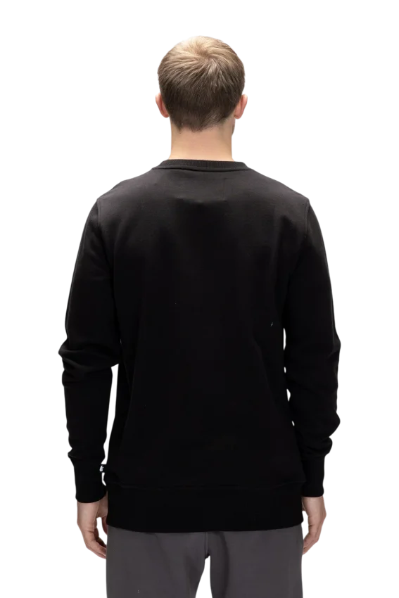 Bad Bear Corner Crewneck Siyah Erkek Sweatshirt - 4