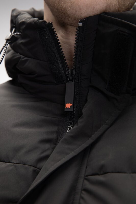 Bad Bear Cup Puffer Coat Siyah Erkek Mont - 6