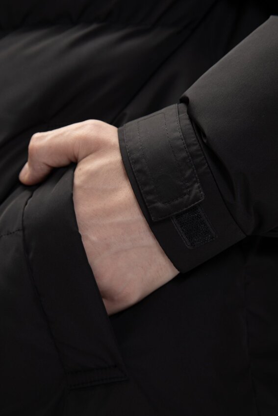 Bad Bear Cup Puffer Coat Siyah Erkek Mont - 7