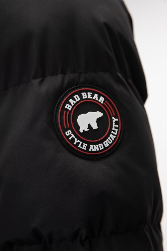 Bad Bear Cup Puffer Coat Siyah Erkek Mont - 6