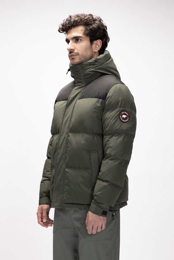 Bad Bear Cup Puffer Coat Yeşil Erkek Mont - 2