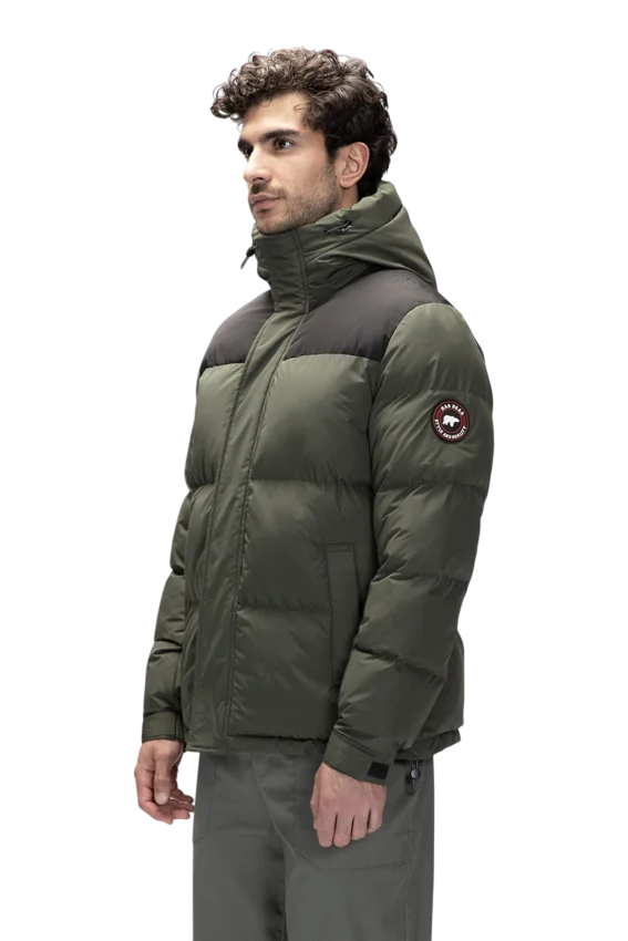 Bad Bear Cup Puffer Coat Yeşil Erkek Mont - 2