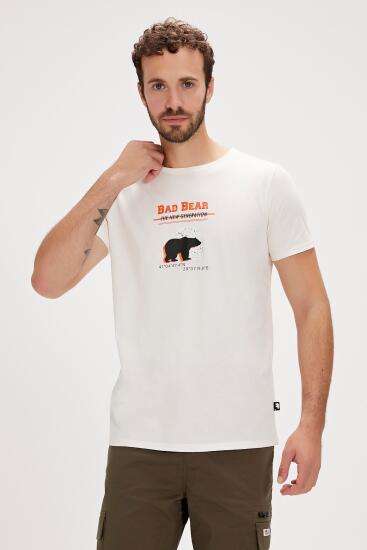 Bad Bear DEREK T-SHIRT BEYAZ Erkek Tshirt - 1