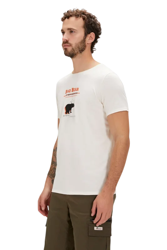 Bad Bear Derek Beyaz Erkek Tshirt - 3