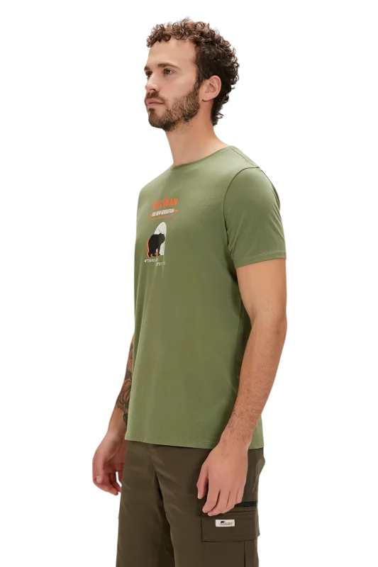 Bad Bear DEREK T-SHIRT Haki Erkek Tshirt - 3