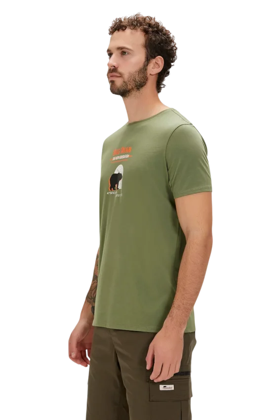 Bad Bear DEREK T-SHIRT Haki Erkek Tshirt - 3