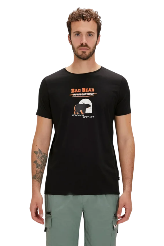 Bad Bear Derek Siyah Erkek Tshirt - 2
