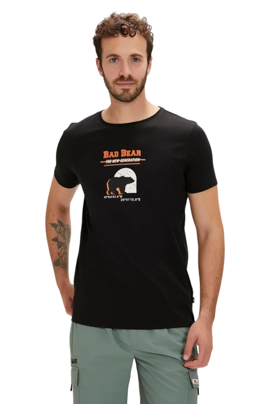 Bad Bear Derek Siyah Erkek Tshirt 