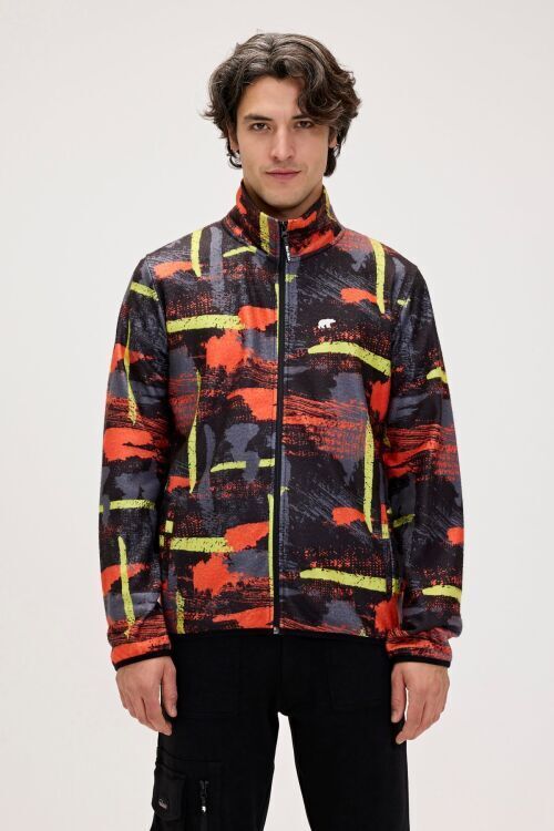 Bad Bear Drew Full Zip Polar Siyah Erkek Polar - 1