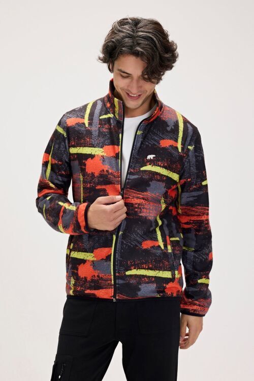 Bad Bear Drew Full Zip Polar Siyah Erkek Polar - 2