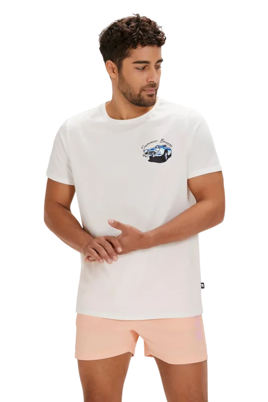 Bad Bear Dustin Beyaz Erkek Tshirt - Bad Bear (1)