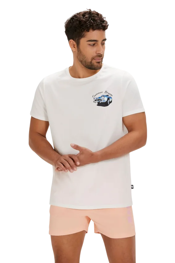 Bad Bear Dustin Beyaz Erkek Tshirt - 2