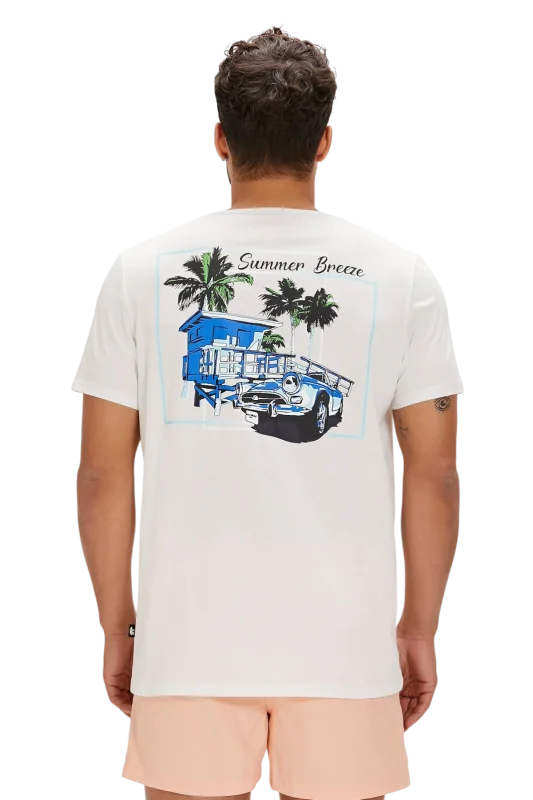 Bad Bear Dustin Beyaz Erkek Tshirt - 4