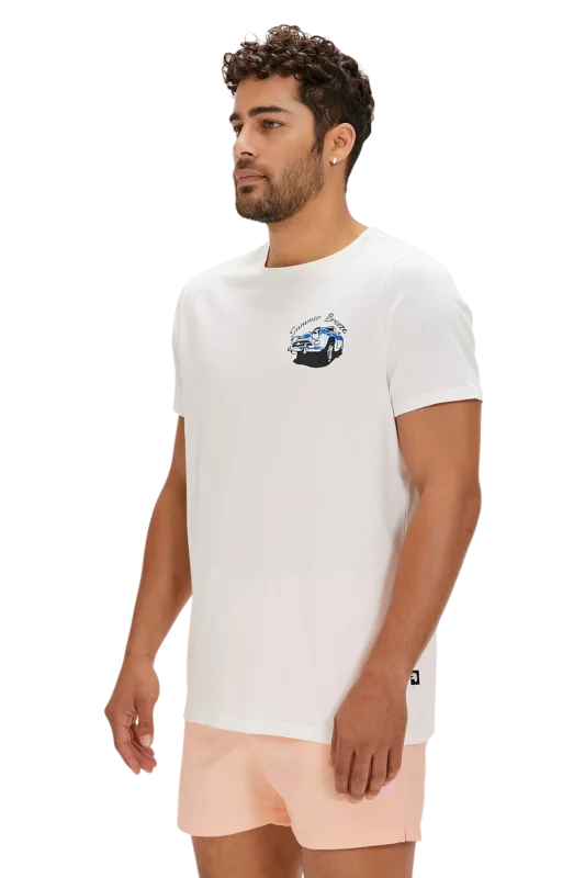 Bad Bear Dustin Beyaz Erkek Tshirt - 3