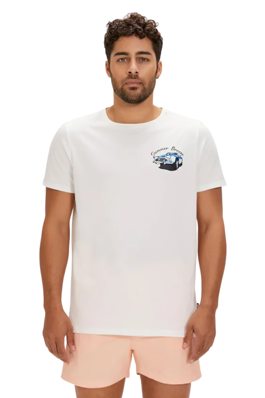 Bad Bear Dustin Beyaz Erkek Tshirt - 1