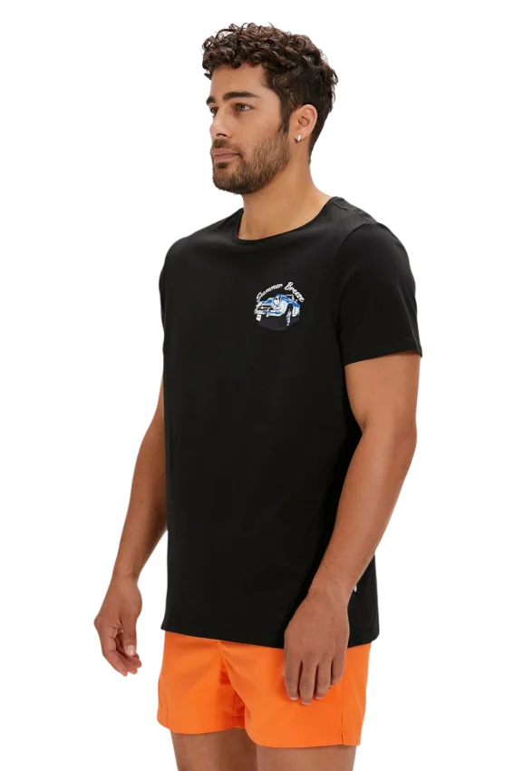 Bad Bear Dustin Siyah Erkek Tshirt - 2