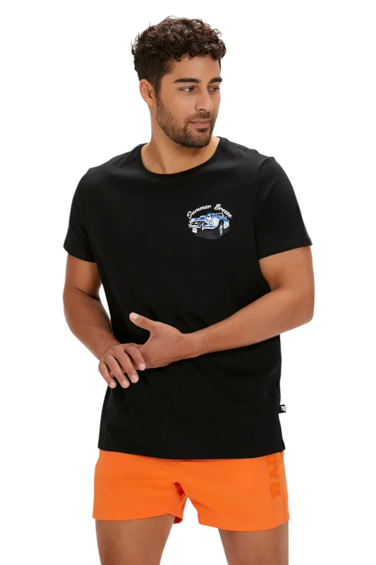 Bad Bear Dustin Siyah Erkek Tshirt - 3