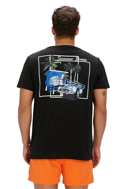 Bad Bear Dustin Siyah Erkek Tshirt - 4