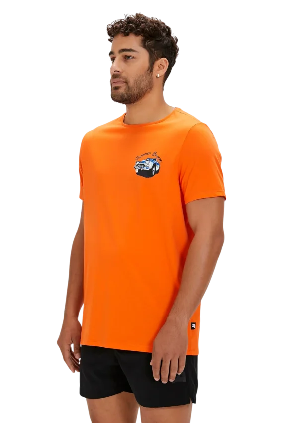 Bad Bear Dustin Turuncu Erkek Tshirt - 2