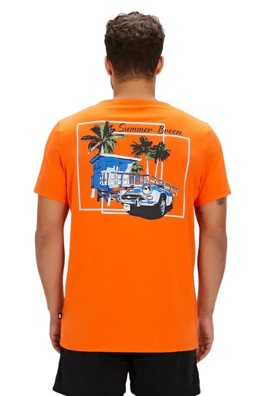 Bad Bear Dustin Turuncu Erkek Tshirt - 4