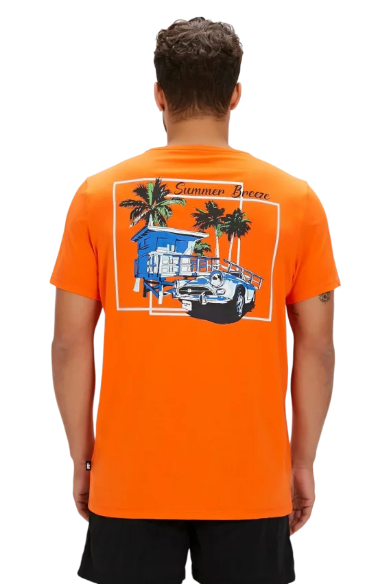 Bad Bear Dustin Turuncu Erkek Tshirt - 4