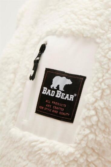 Bad Bear EMMA FULL-ZIP PLUSH JACKET BEYAZ Kadın Ceket - 6