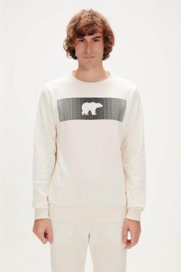 Bad Bear FANCY CREWNECK BEYAZ Erkek Sweatshirt - 1