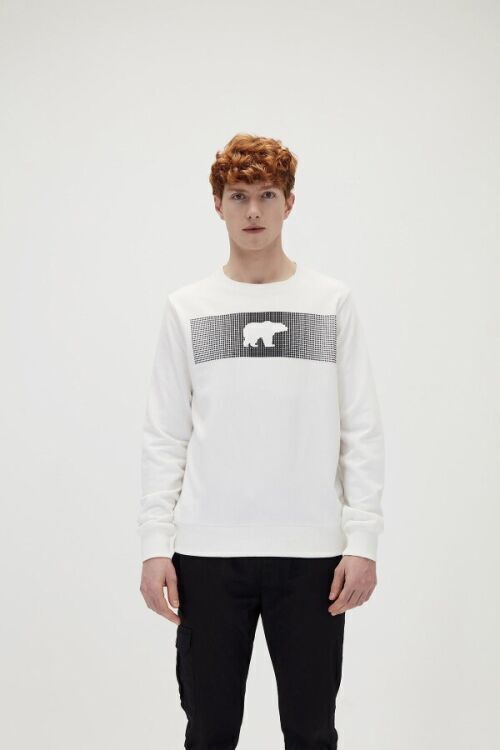 Bad Bear FANCY CREWNECK EKRU Erkek Sweatshirt 19.02.12.007-C04 - 1
