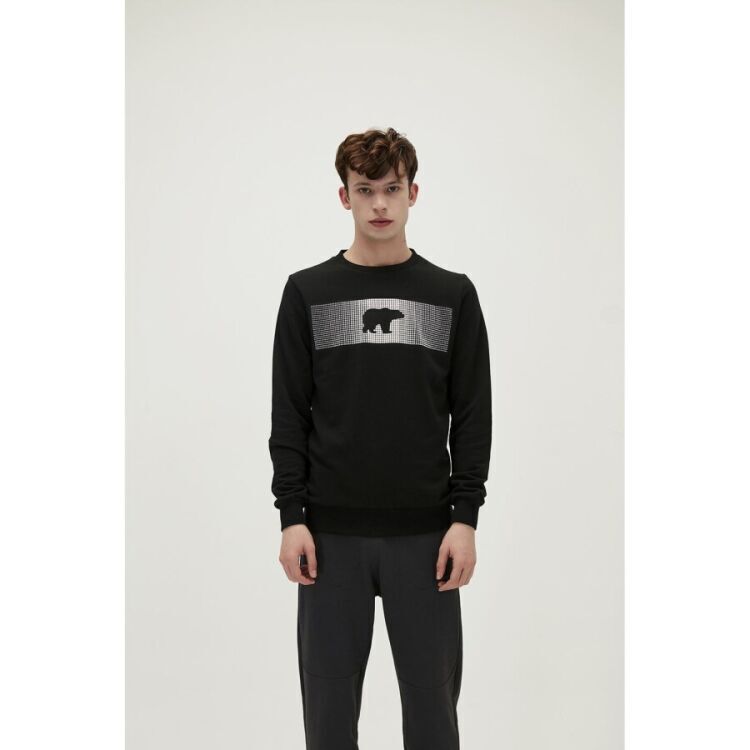 Bad Bear FANCY CREWNECK SİYAH Erkek Sweatshirt 19.02.12.007-C01 - 1