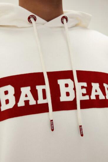 Bad Bear FLOG HOODIE BEYAZ Erkek Sweatshirt - 4