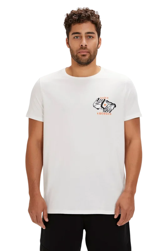 Bad Bear Focus Beyaz Erkek Tshirt - 1