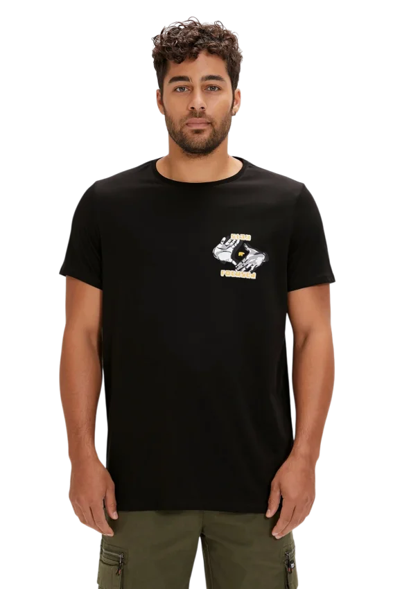 Bad Bear FOCUS T-SHIRT SİYAH Erkek Tshirt - 1
