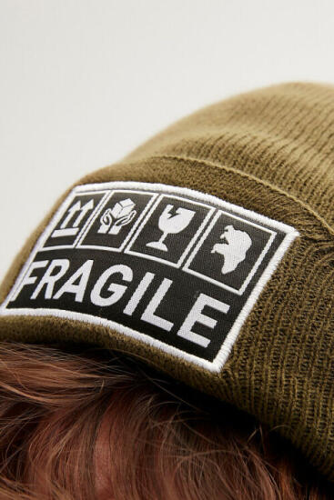 Bad Bear FRAGILE BEANIE Haki Erkek Bere - 2