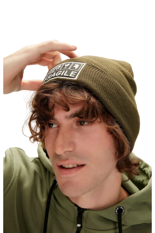 Bad Bear Fragile Beanie Haki Erkek Bere - 1