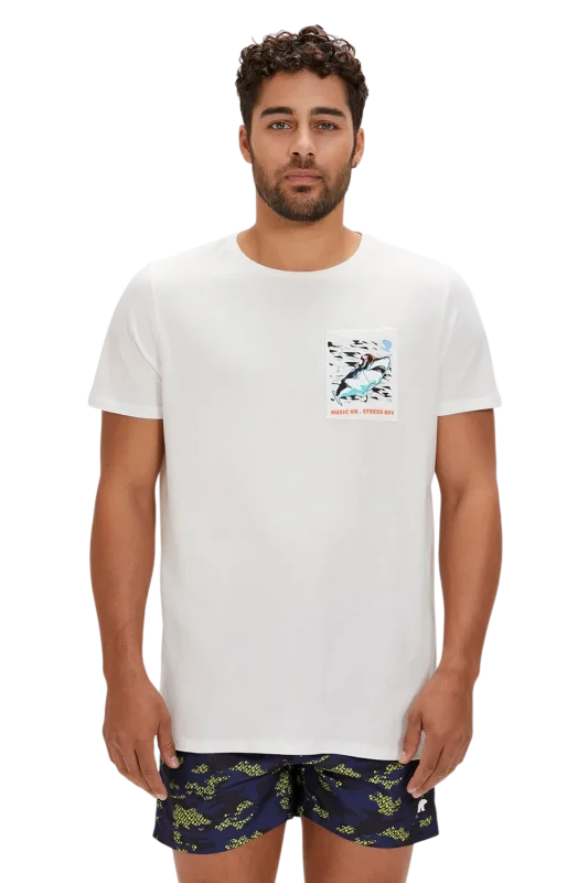 Bad Bear Francis Beyaz Erkek Tshirt 