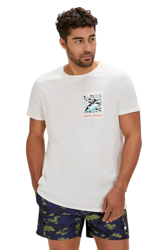 Bad Bear Francis Beyaz Erkek Tshirt - 2