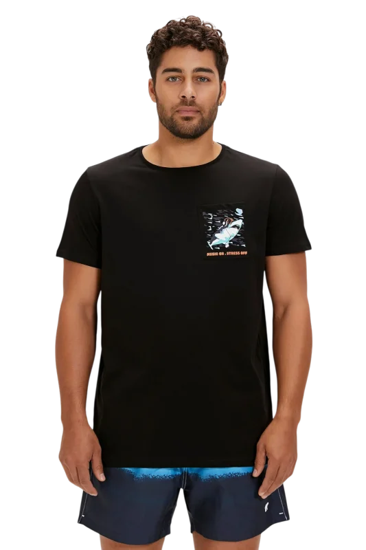 Bad Bear FRANCIS T-SHIRT SİYAH Erkek Tshirt - 1