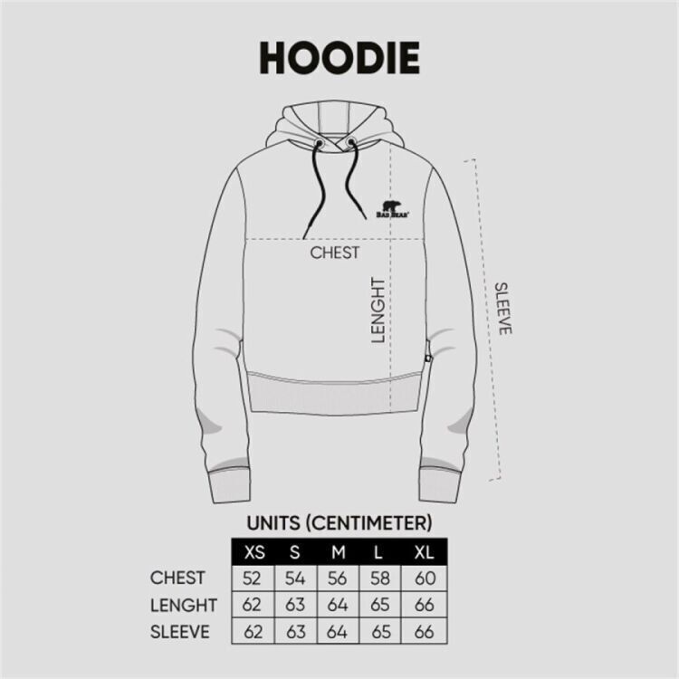 Bad Bear FROST HOODIE BEYAZ Kadın Sweatshirt - 2