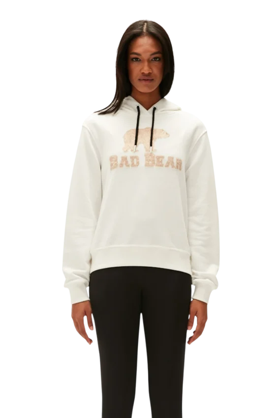 Bad Bear FROST HOODIE BEYAZ Kadın Sweatshirt - 1