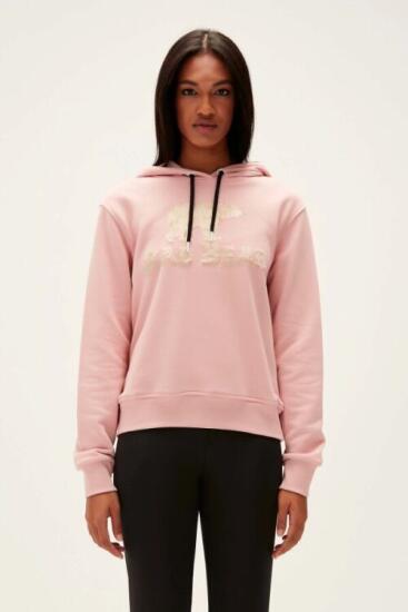 Bad Bear FROST HOODIE Pembe Kadın Sweatshirt - 1