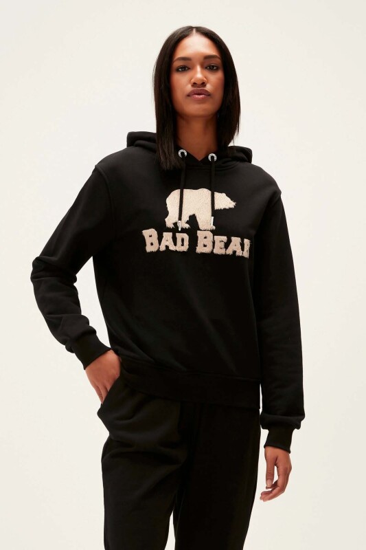 Bad Bear FROST Siyah Kadın Sweatshirt - 2