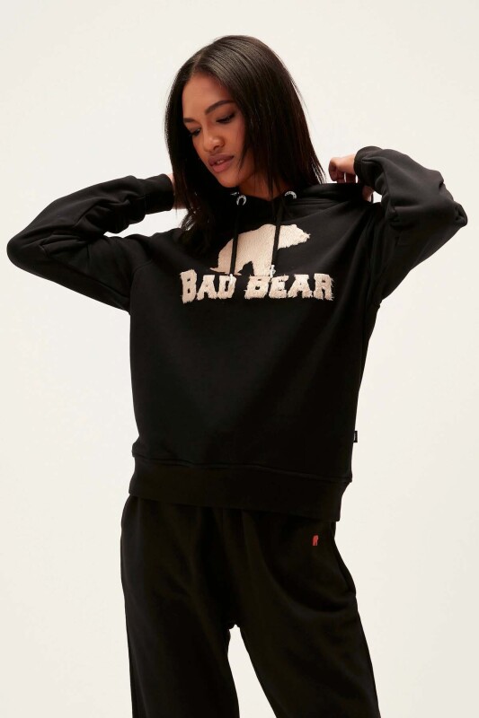 Bad Bear FROST Siyah Kadın Sweatshirt - 3
