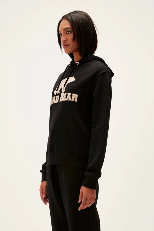 Bad Bear FROST Siyah Kadın Sweatshirt - 4