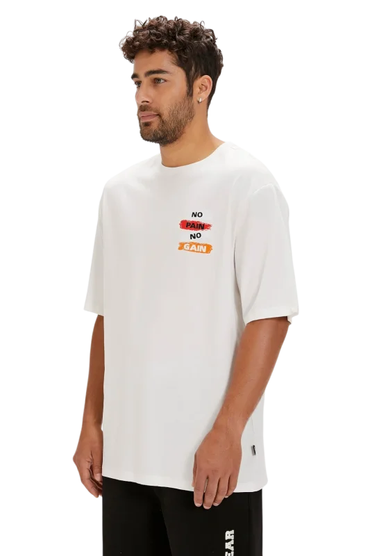 Bad Bear GAIN T-SHIRT OS BEYAZ Erkek Tshirt - Bad Bear (1)